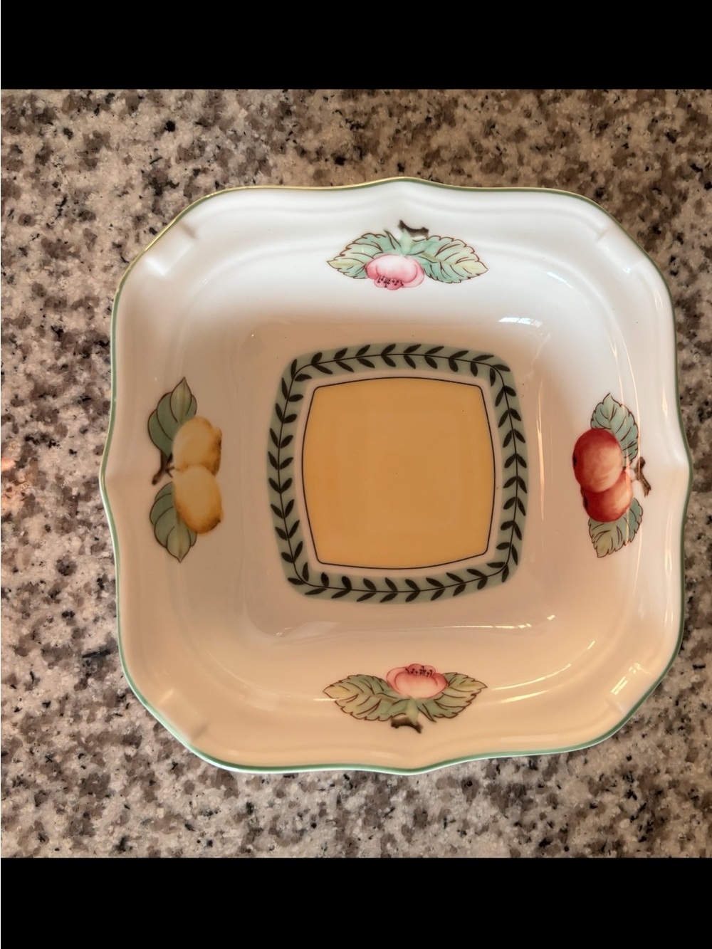 Very Rare! Villaroy and Boch French Garden, small fruit bowl
